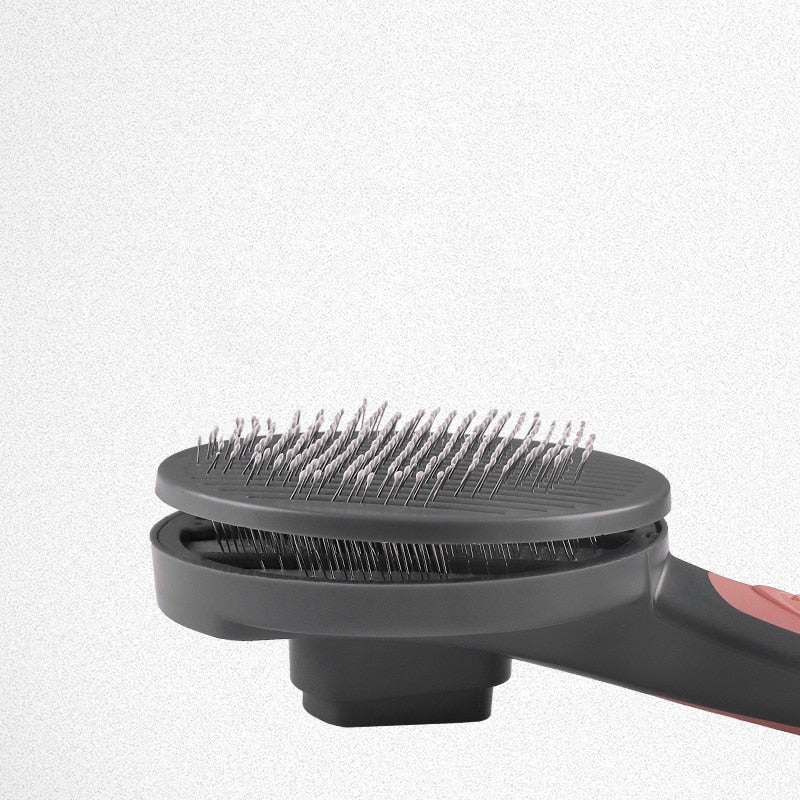 Pet Cat Hair Shedding Comb Button 256 Needle Massage Combs Dog Hair Remover Pet Dog Cat Brush Grooming Tool Furmins Pet Supplies Vy's Authentic Shoppe