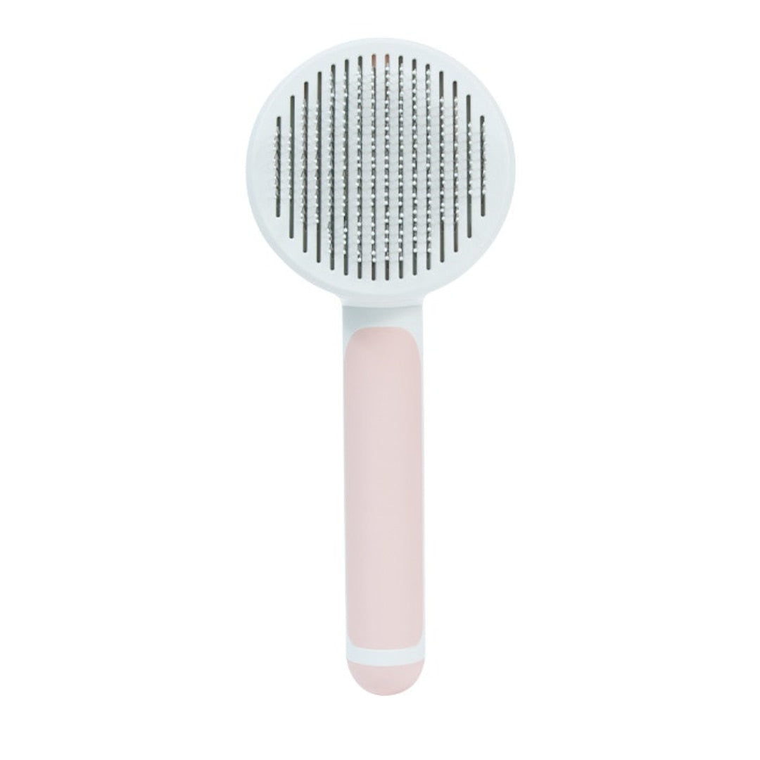 Pet Cat Hair Shedding Comb Button 256 Needle Massage Combs Dog Hair Remover Pet Dog Cat Brush Grooming Tool Furmins Pet Supplies Vy's Authentic Shoppe