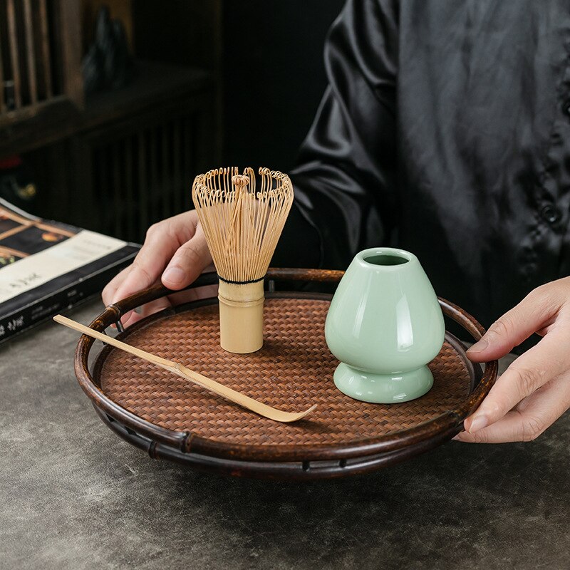 Matcha tea brush brush Baiben Li Song Dynasty tea ordering tool Matcha bowl tea brush stand tea dial stirring brush bamboo brush Vy's Authentic Shoppe