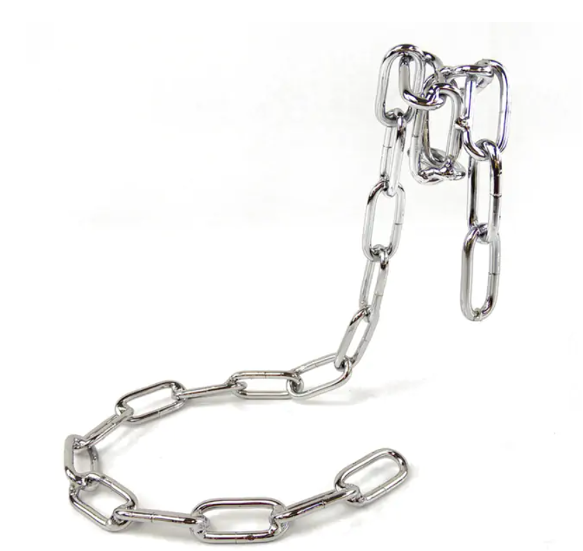 Magic Iron Chain Wine Bottle Holder Vy's Authentic Shoppe
