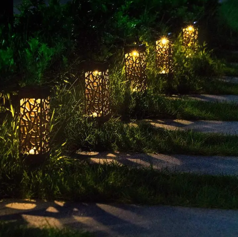Solar Powered Waterproof Vintage Garden Light Vy's Authentic Shoppe