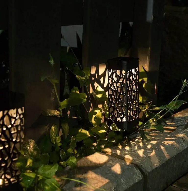 Solar Powered Waterproof Vintage Garden Light Vy's Authentic Shoppe