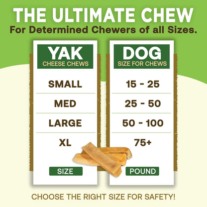 Gold Yak Chews for Small Dogs (4 - 75 sticks) DC-EcoKind Pet Treats