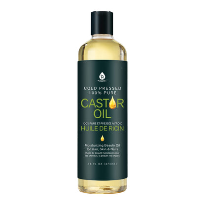 100% Pure Cold Pressed Castor Oil 16 Oz DC-PURSONIC