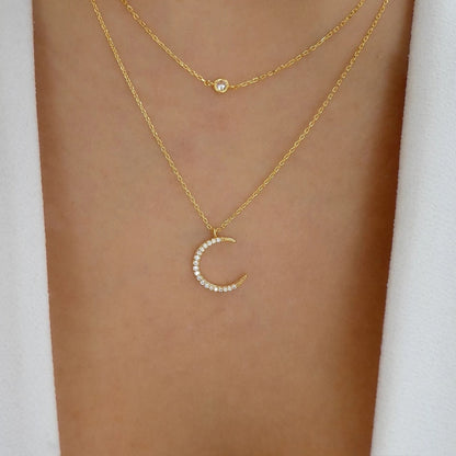YWZIXLN Trend Elegant Jewelry Crystal Triangle Pendant Necklace Golden Color Unquie Women Fashion Necklace Wholesale N0310 Vy's Authentic Shoppe
