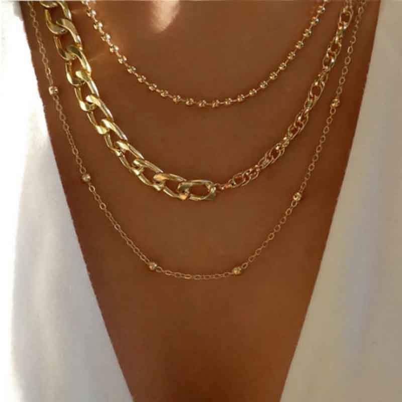 YWZIXLN Trend Elegant Jewelry Crystal Triangle Pendant Necklace Golden Color Unquie Women Fashion Necklace Wholesale N0310 Vy's Authentic Shoppe