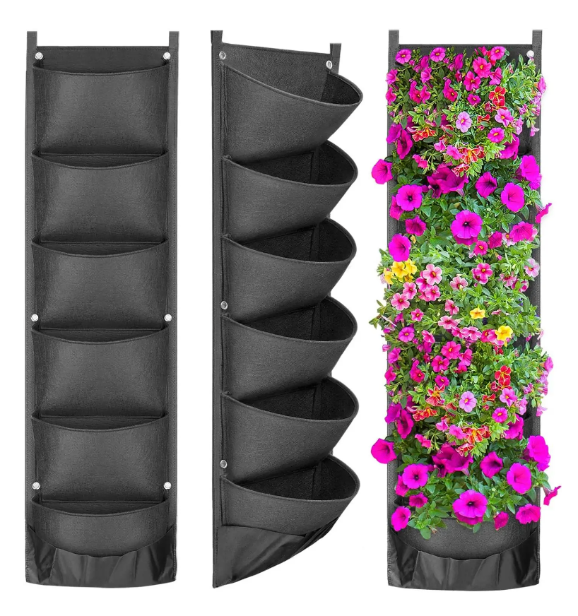 NEW DESIGN Vertical Hanging Garden Planter Flower Pots Vy's Authentic Shoppe