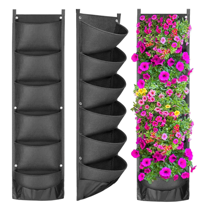 NEW DESIGN Vertical Hanging Garden Planter Flower Pots Vy's Authentic Shoppe