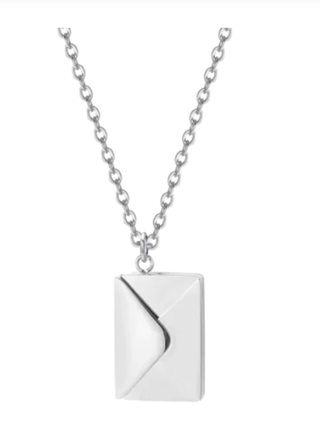 Envelope Necklace Vy's Authentic Shoppe